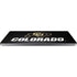 University of Colorado CU Logo on Black Universal Laptop 12in (9.8 x 6.8in) Skin